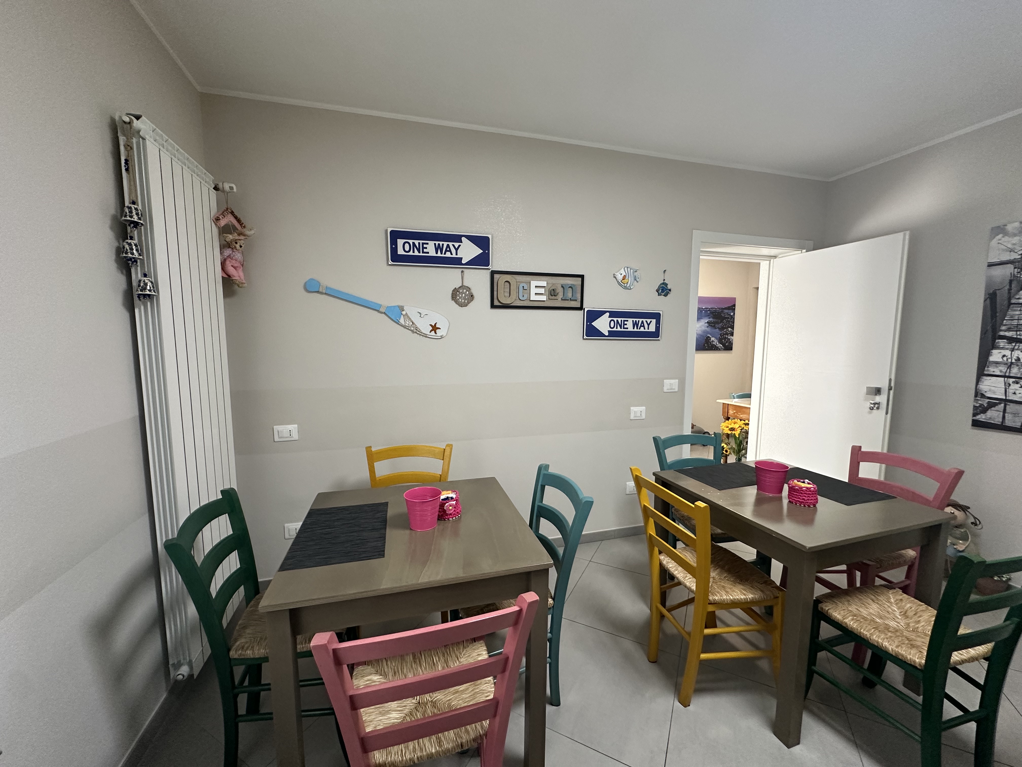 Sala colazione B&B