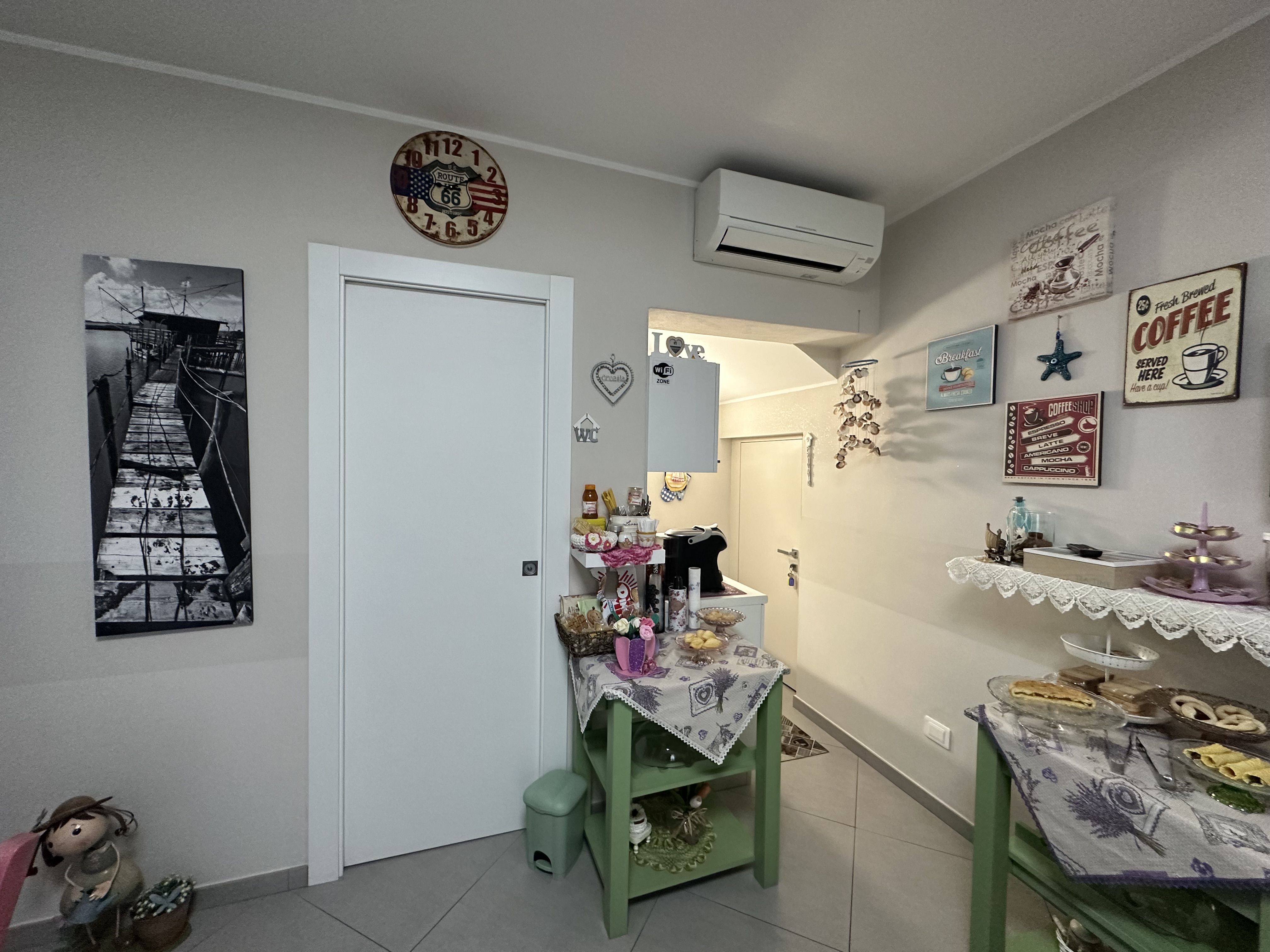 Sala colazione B&B